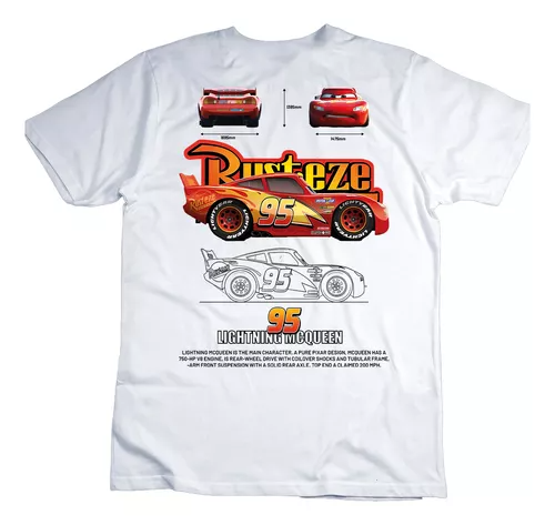 Playera Cars Rayo Mcqueen Gazen - Gazen