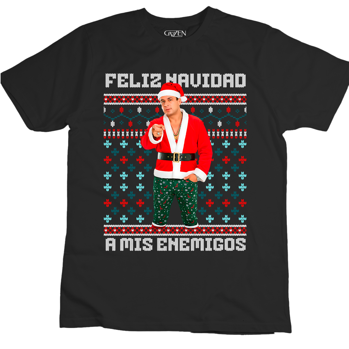 Playera de Valentin Elizalde Navidad | Gazen