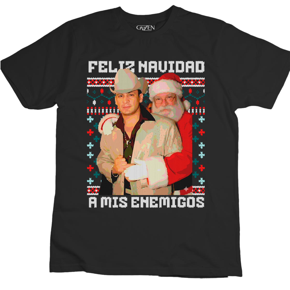 Playera Valentin Elizalde Navidad | Gazen