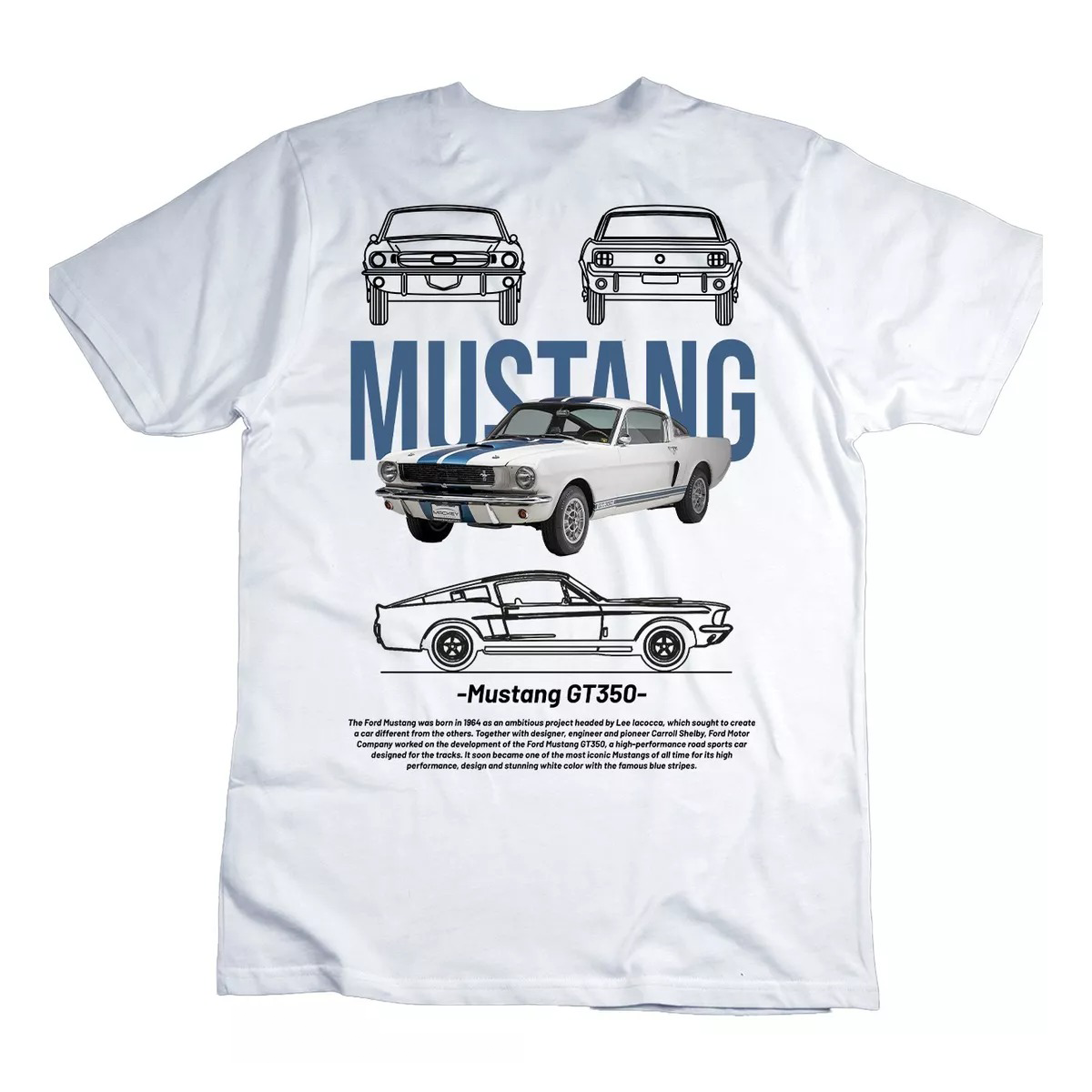 Playera Ford Mustang GT 350 Gazen - Gazen