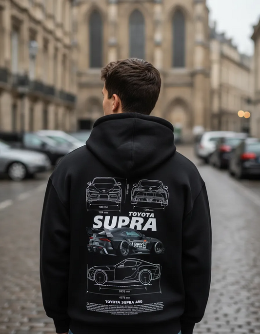 Hoodie de Carro Supra A90 Liberty-W. | Gazen - Gazen