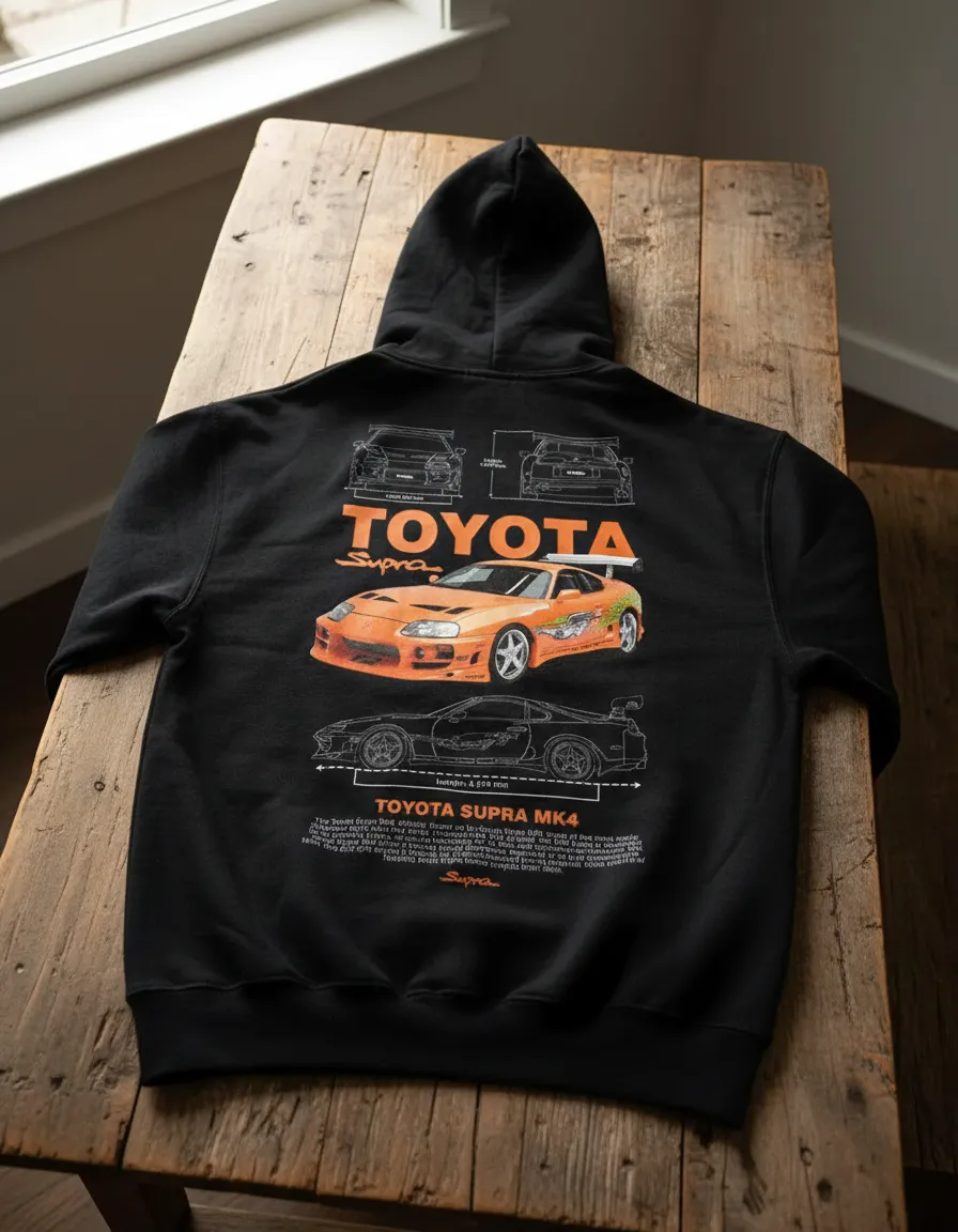 Hoodie de Carro Supra Mk4 | Gazen - Gazen