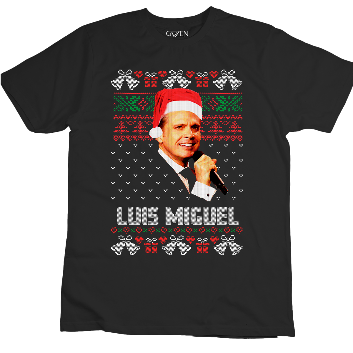Playera de Luis Miguel Navideña | Gazen
