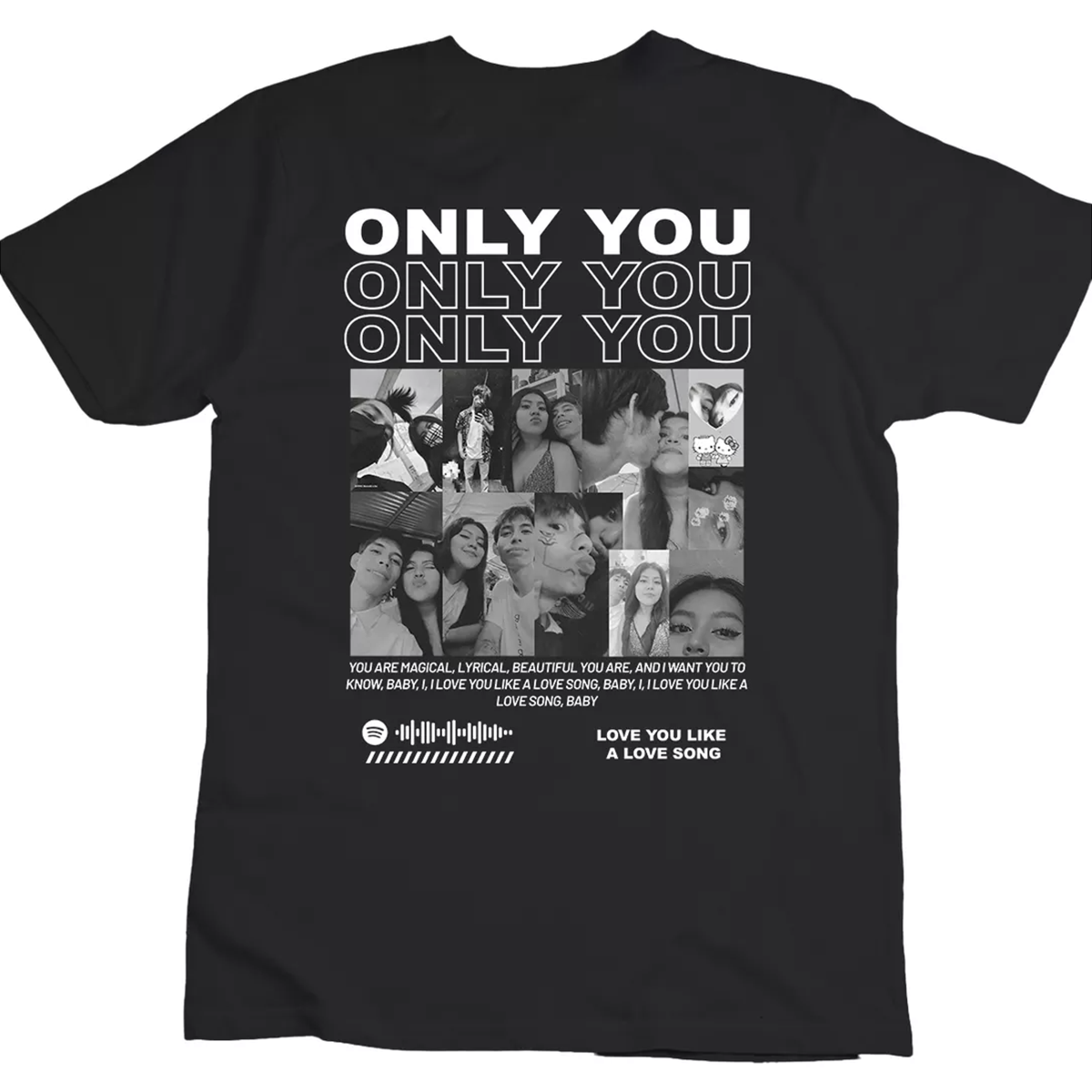 Playera Personalizada Only You / Girlfriend Gazen - Gazen
