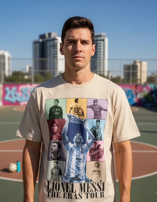 Playera Leo Messi GOAT The Eras Tour