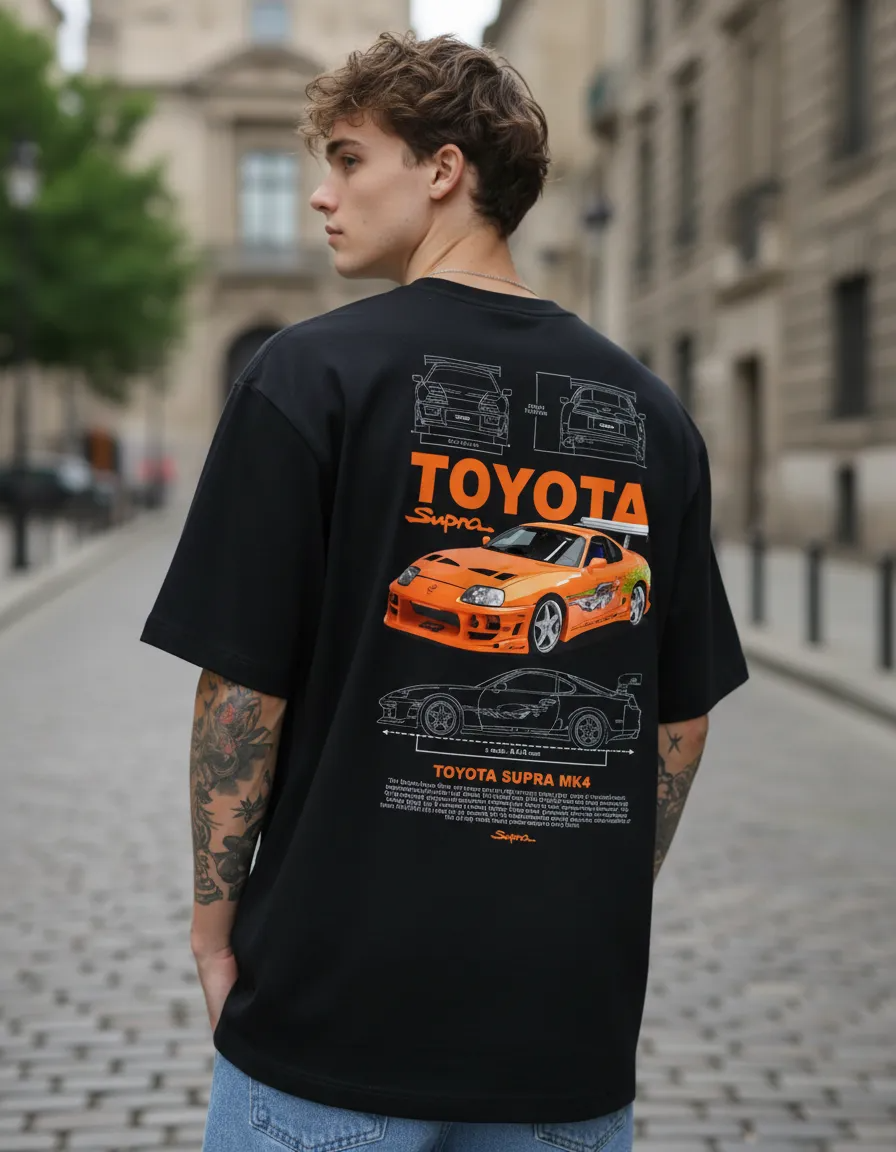 Playera de Carro Supra Mk4 | Gazen - Gazen