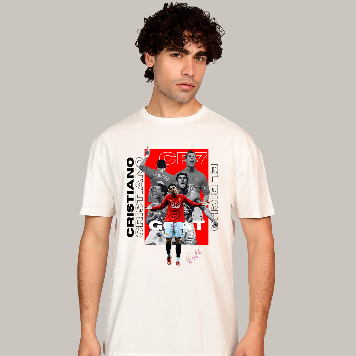 Playera Ronaldo CR7 Edición 2008 Manchester Gazen - Gazen