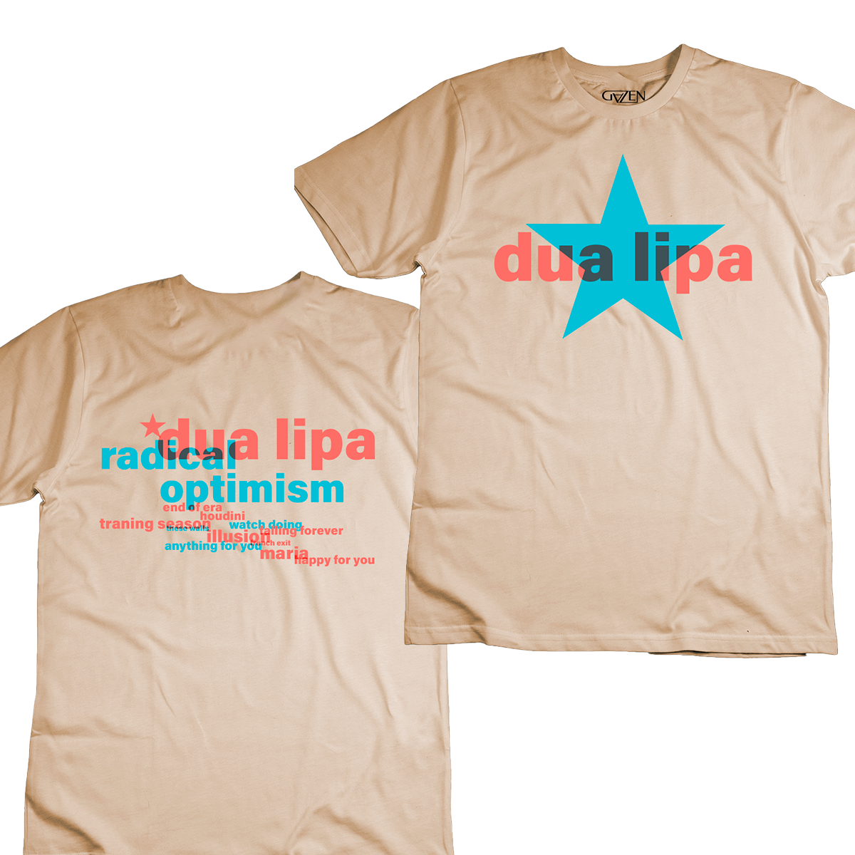Playera Dua Lipa Radical Optimism Tour | Gazen