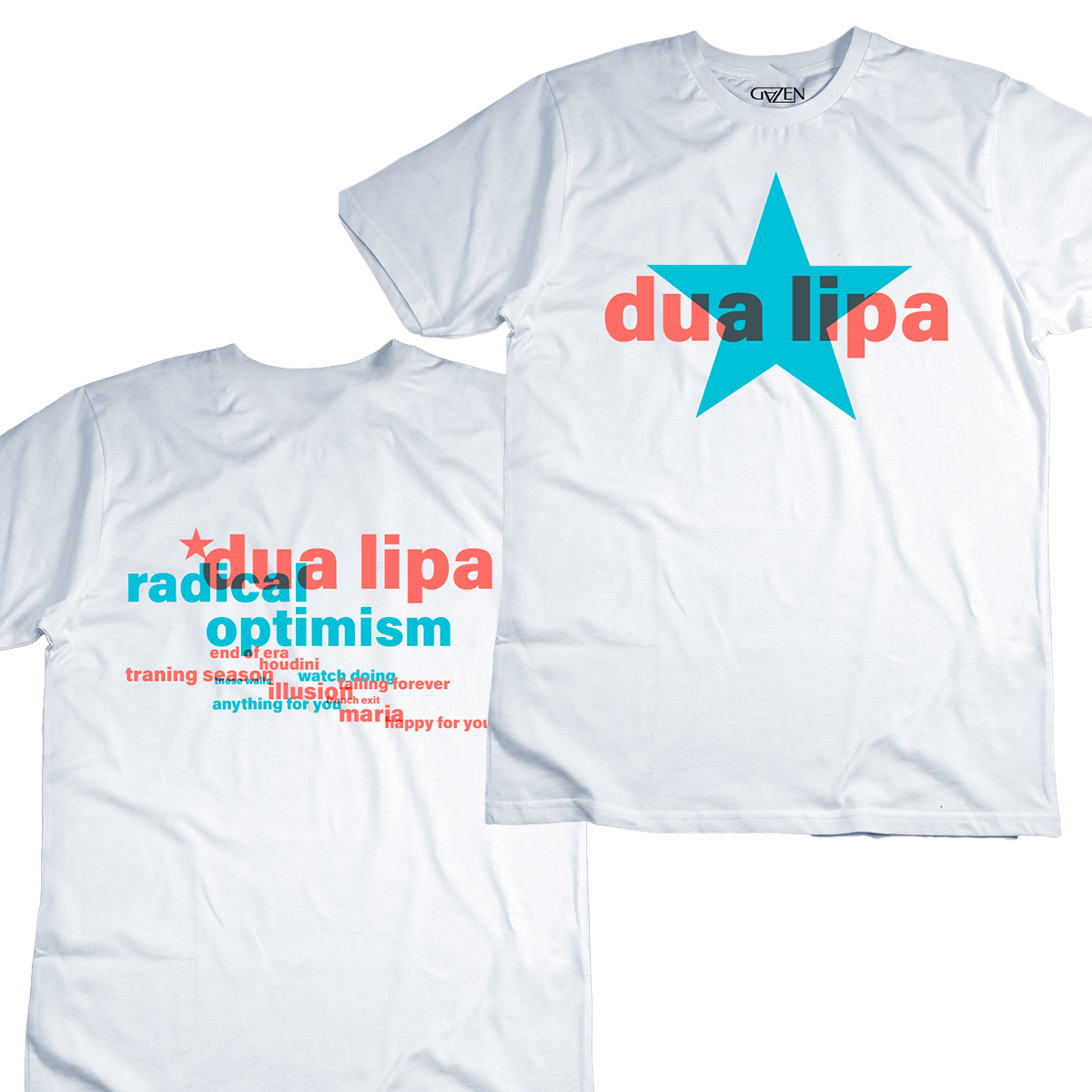Playera Dua Lipa Radical Optimism Tour | Gazen