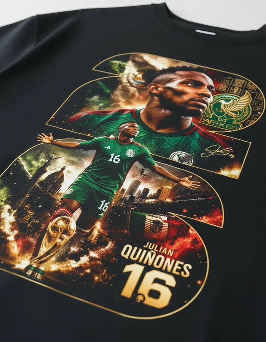 Playera Quiñones México Mundial 2026