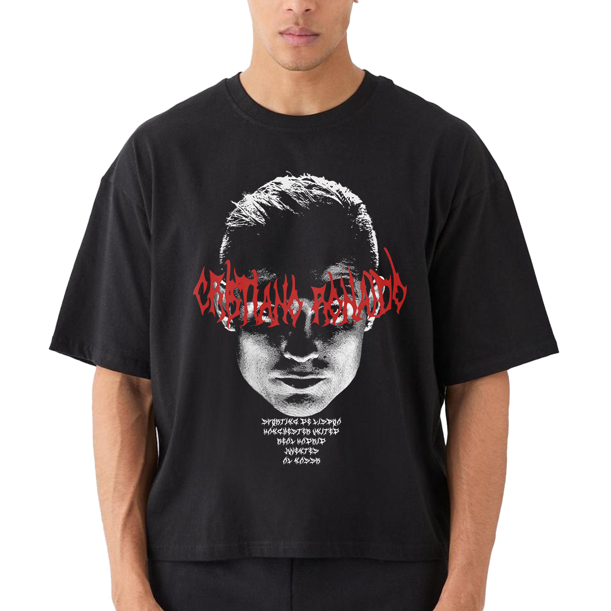 Playera Cristiano Ronaldo CR7 Gothic | Gazen - Gazen