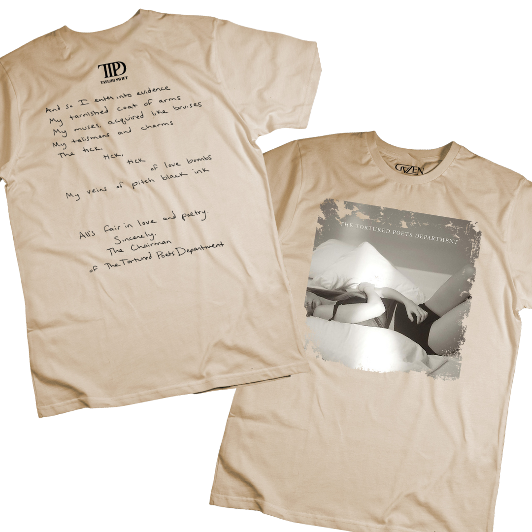 Playera Taylor S. The tortured poets department Gazen - Gazen