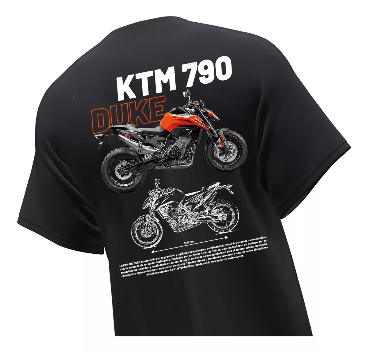 Playera de Moto KTM 790 Gazen