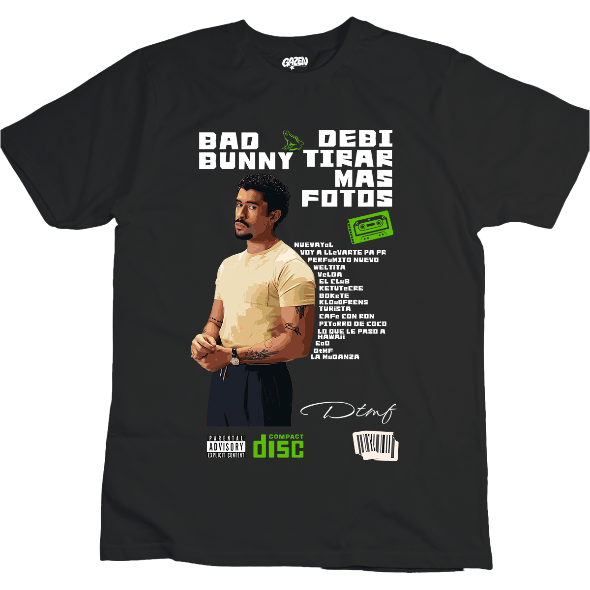 Playera Debi Tirar Más Fotos Bad Bunny | Gazen