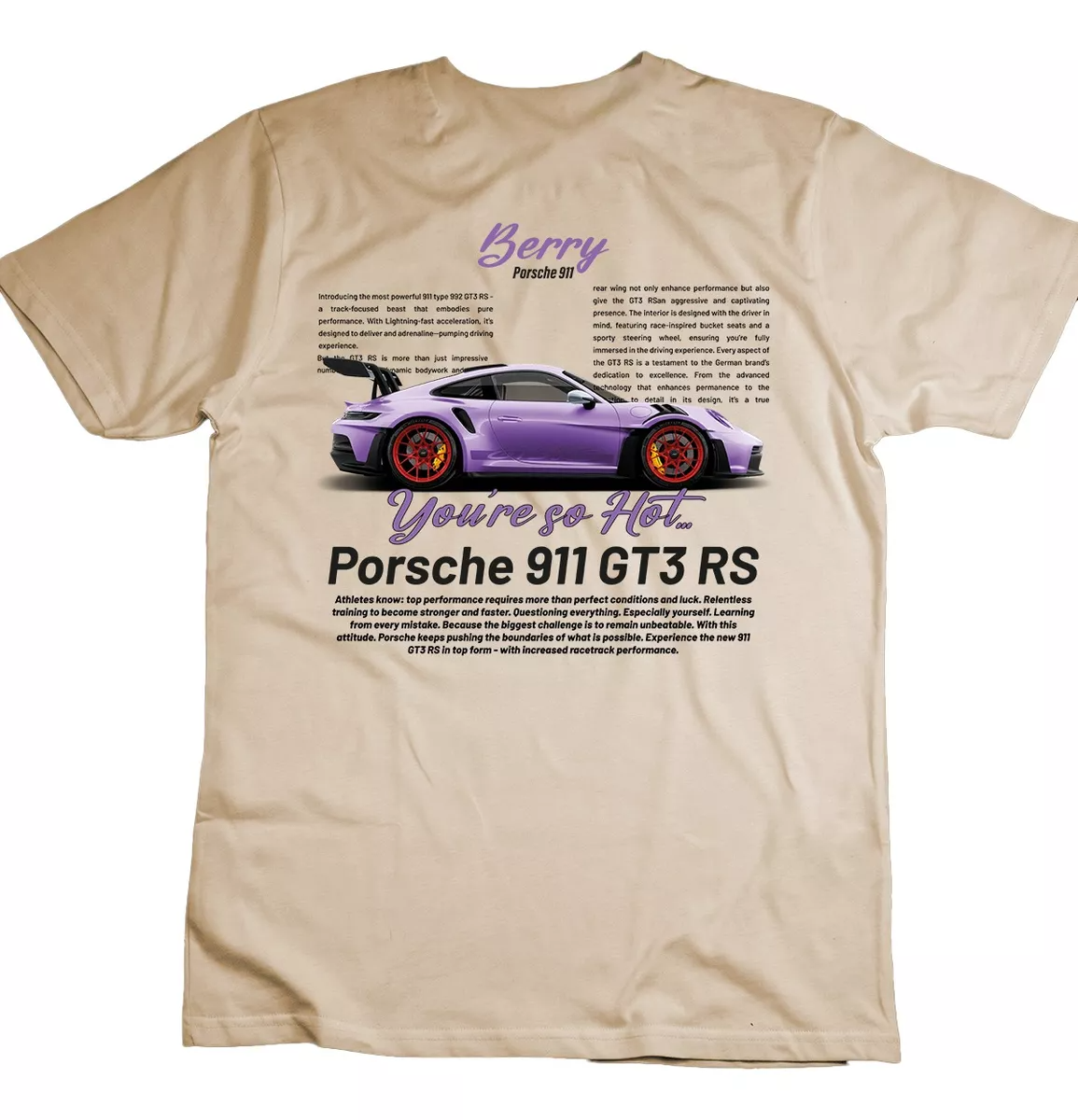 Playera Porsche Berry 911 GT3 RS Gazen - Gazen