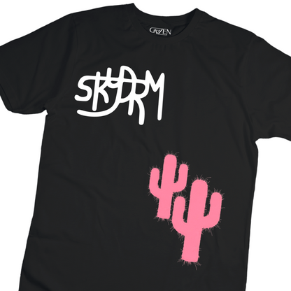 Playera Cactus Rip Sky | Gazen - Gazen