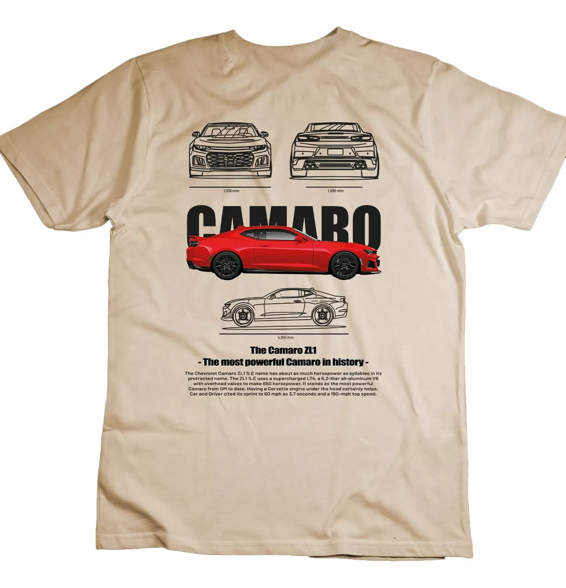 Playera Camaro ZL1 Gazen - Gazen