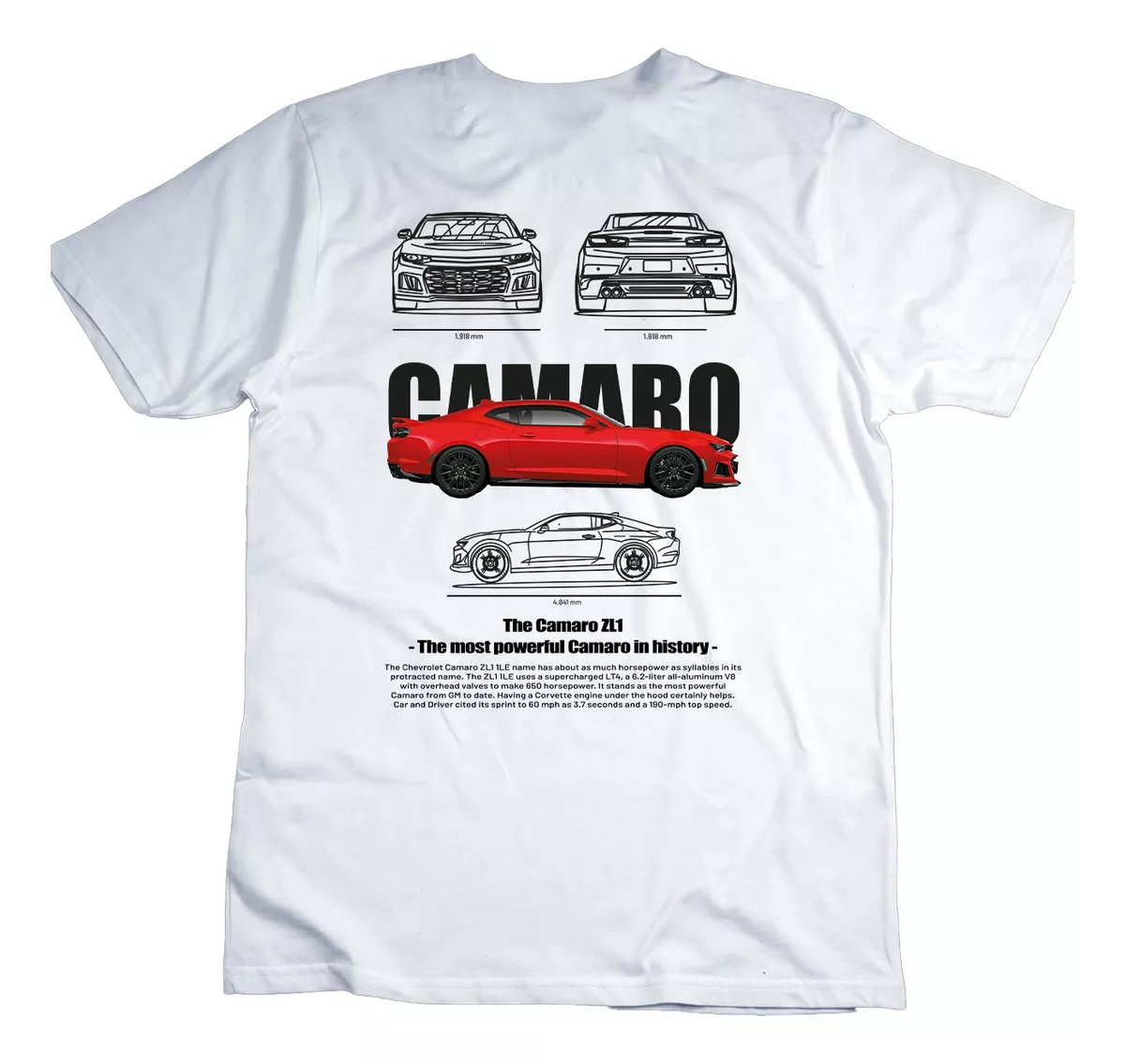 Playera Camaro ZL1 Gazen - Gazen