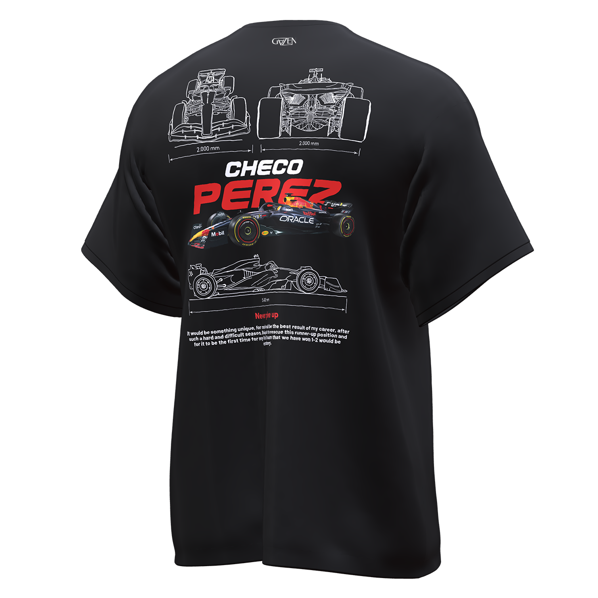 Playera Checo Perez Fórmula 1 Gazen - Gazen