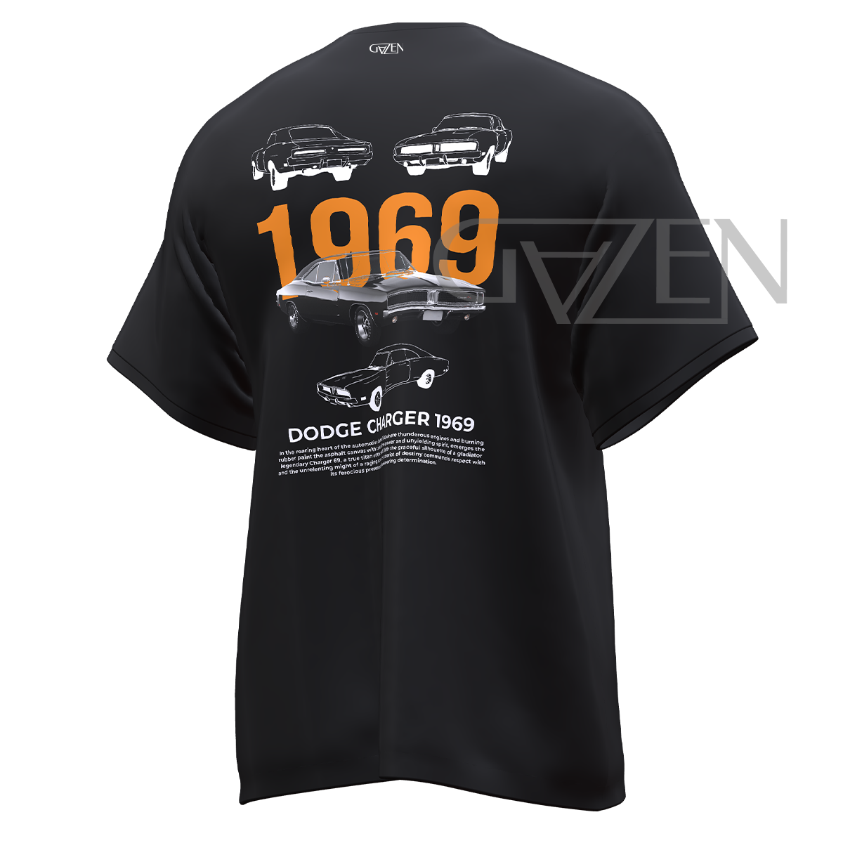 Playera Dodge Charger 1969 Gazen - Gazen