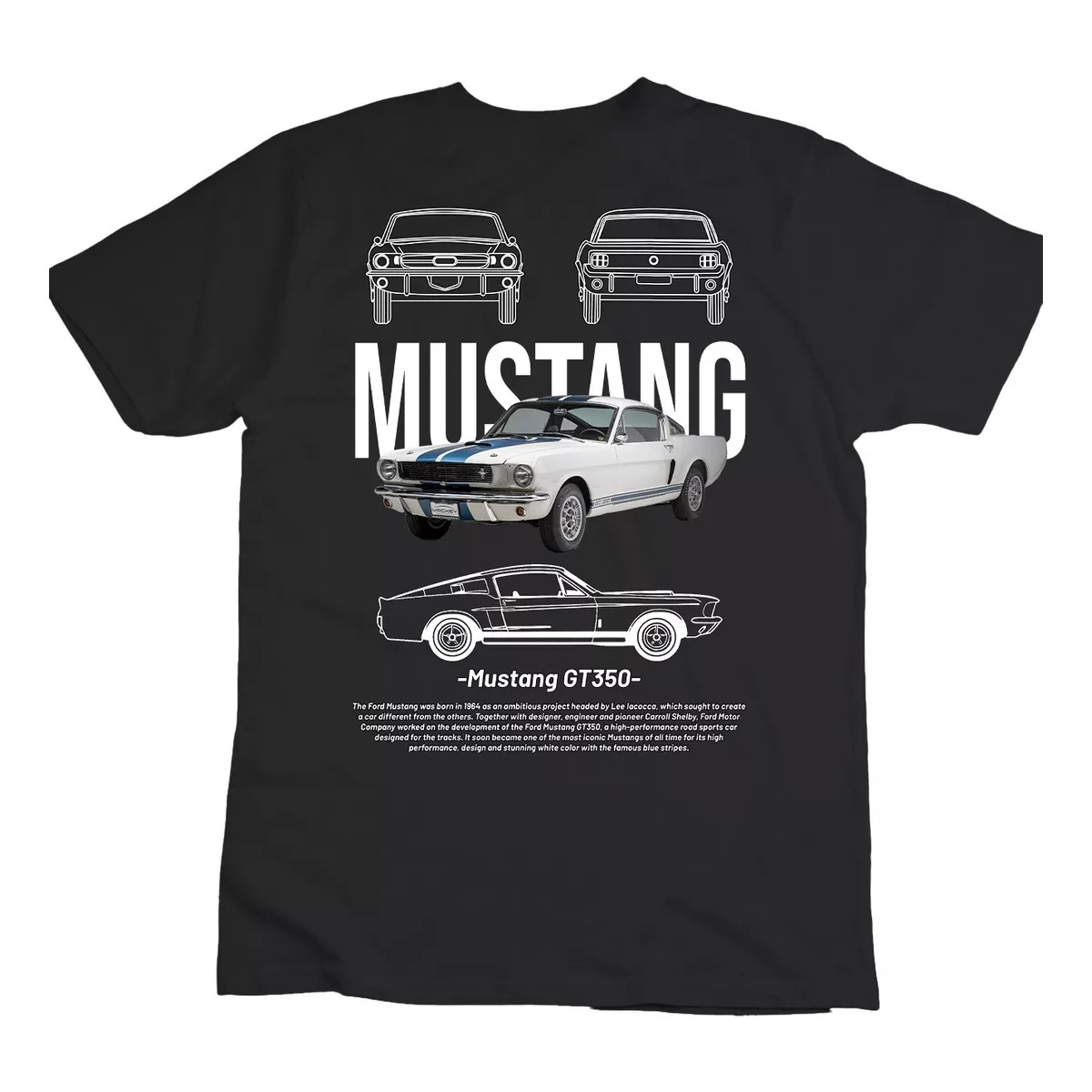 Playera Ford Mustang GT 350  Gazen