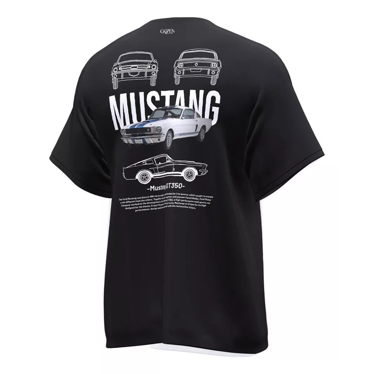 Playera Ford Mustang GT 350  Gazen