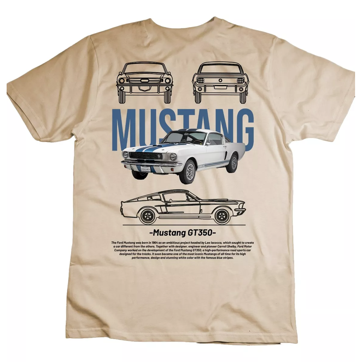 Playera Ford Mustang GT 350  Gazen