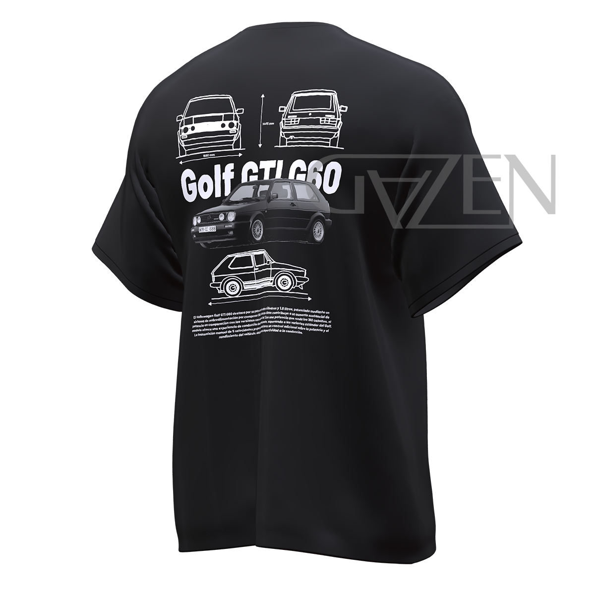 Playera Golf GTI G60 Gazen - Gazen