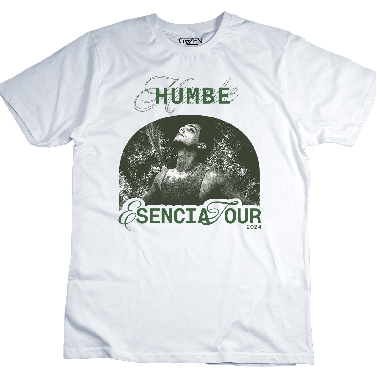 Playera Humbe Esencia tour 2024 Gazen