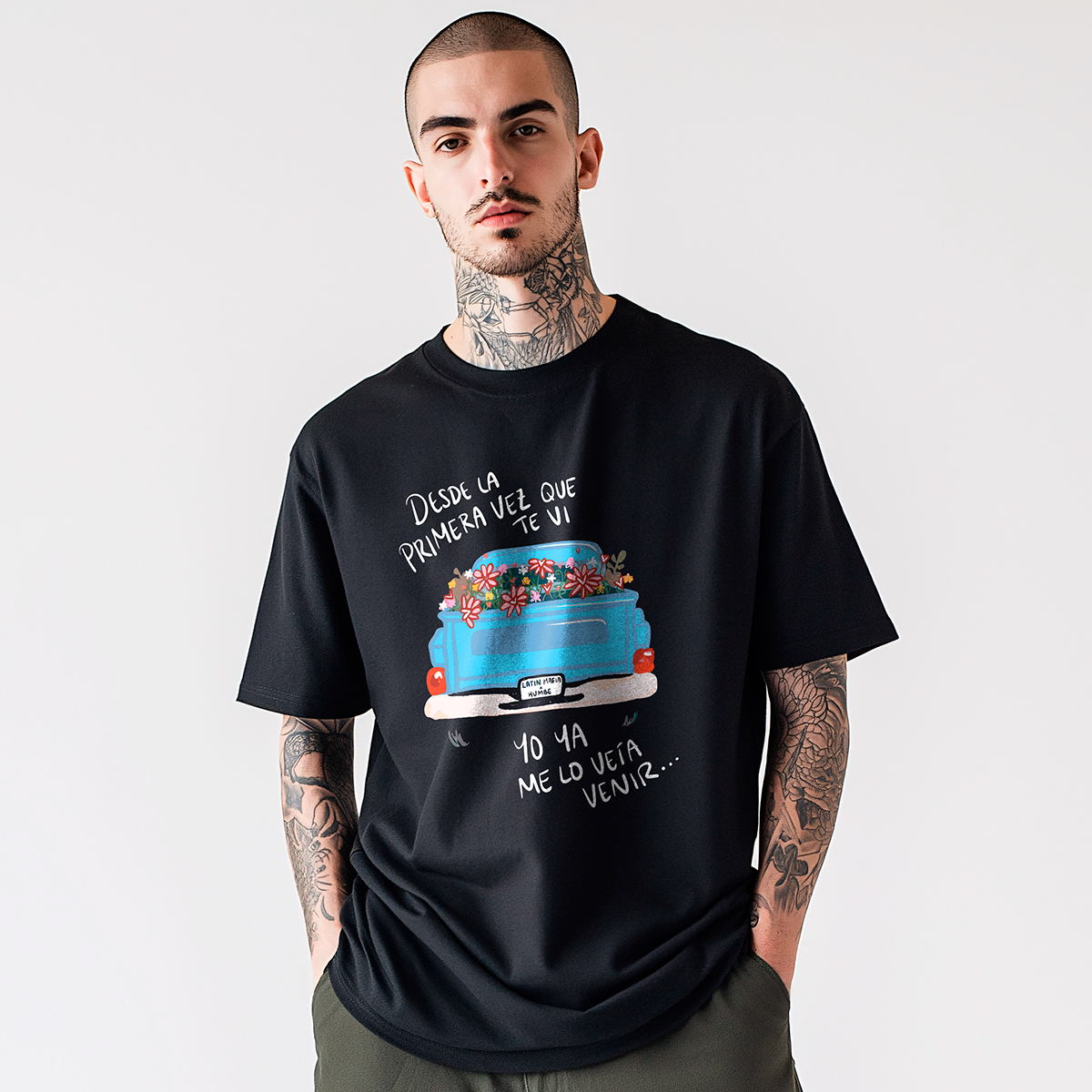 Playera Latin Mafia X Humbe | Patadas De Ahogado | Gazen - Gazen