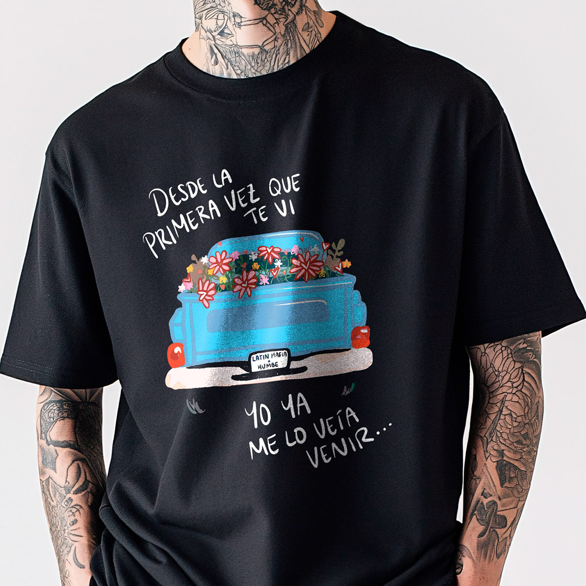 Playera Latin Mafia X Humbe | Patadas De Ahogado | Gazen - Gazen
