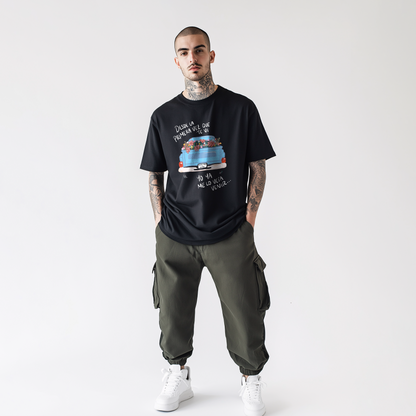 Playera Latin Mafia X Humbe | Patadas De Ahogado | Gazen - Gazen