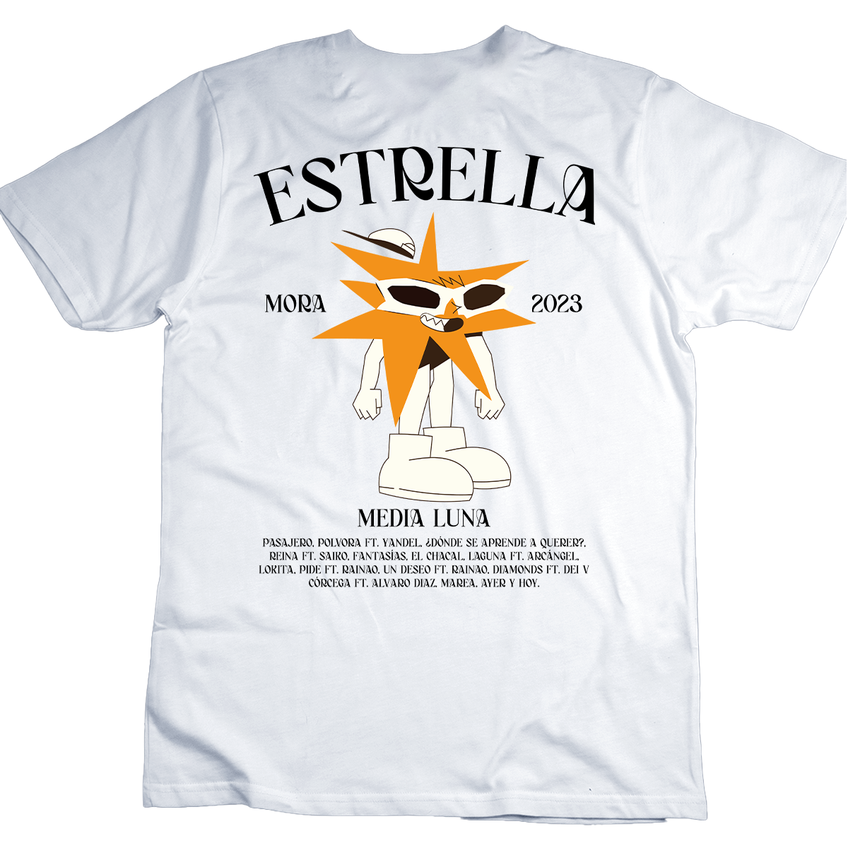 Playera Mora Estrella y Media Luna Gazen - Gazen