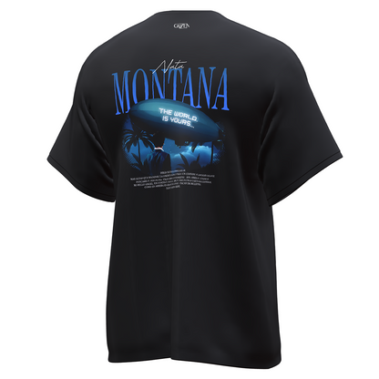 Duo Playera Nata Montana / Madonna /the Wolrd Is Yours Gazen - Gazen