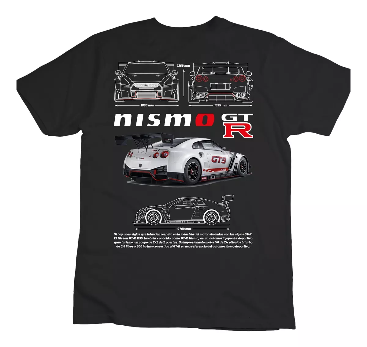 Playera Nissan Nismo GTR Gazen - Gazen