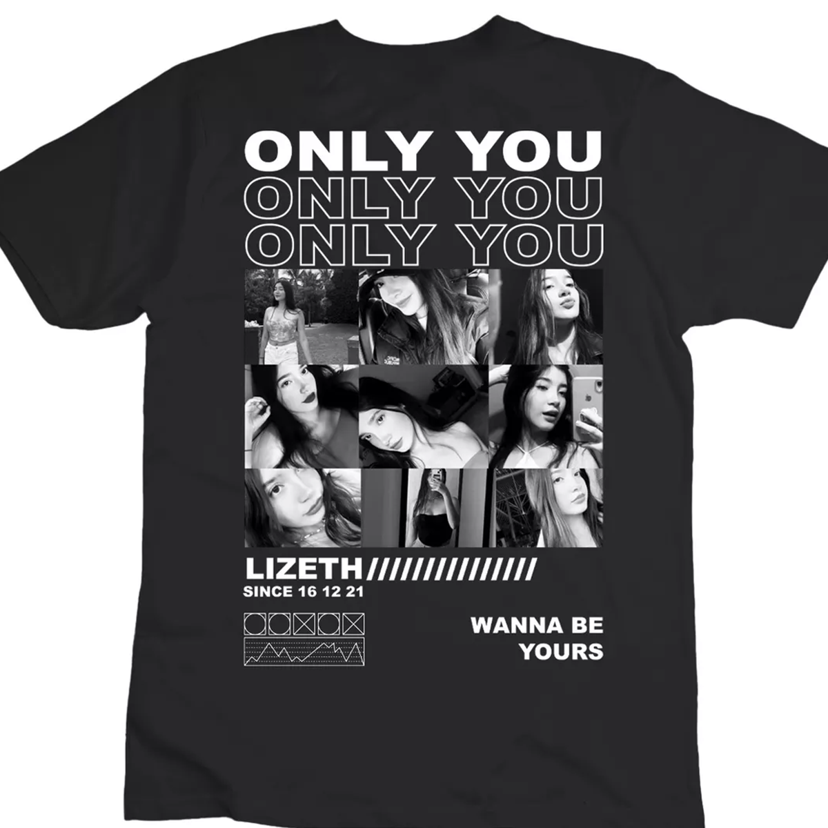 Playera Personalizada Only You / Girlfriend Gazen - Gazen