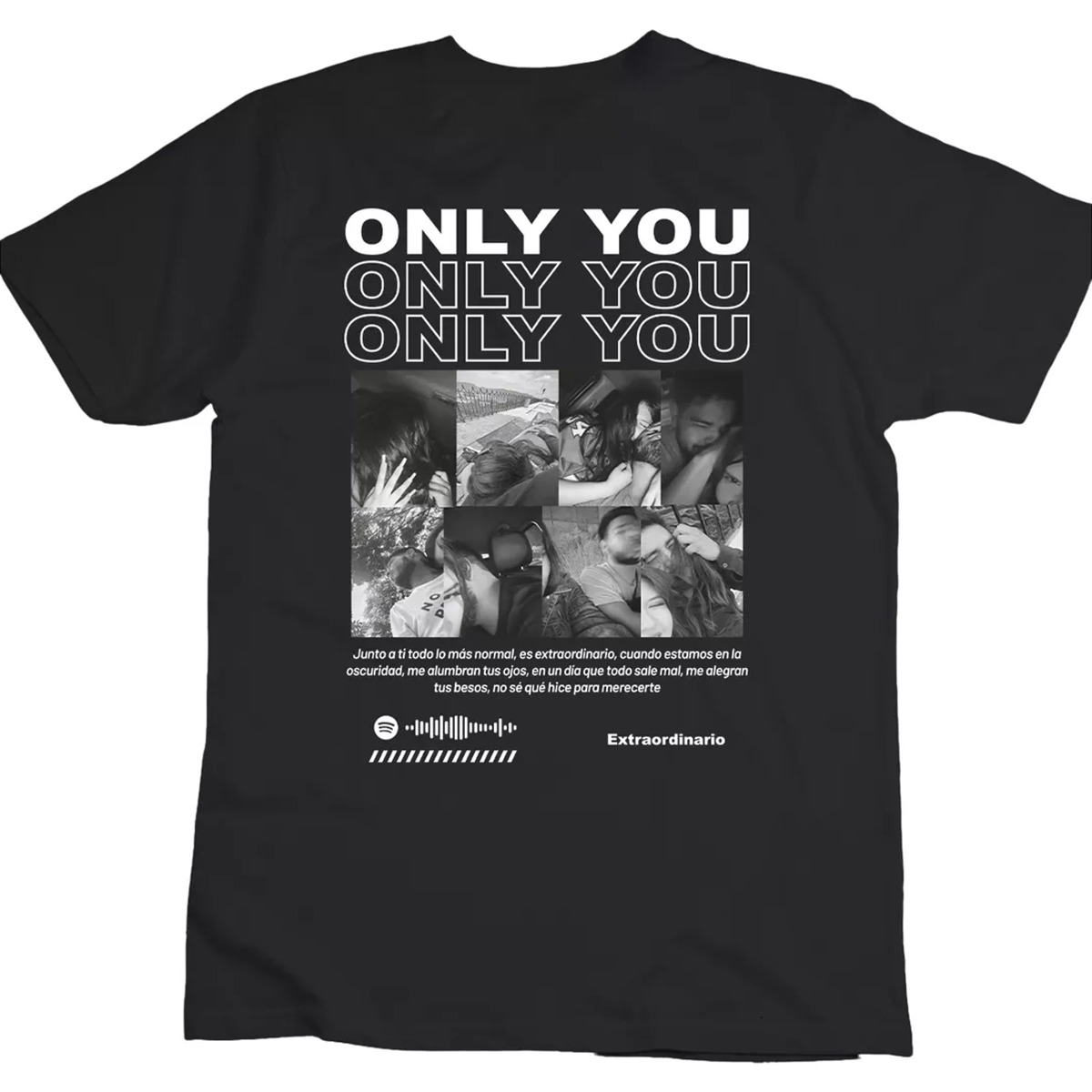 Playera Personalizada Only You / Girlfriend Gazen