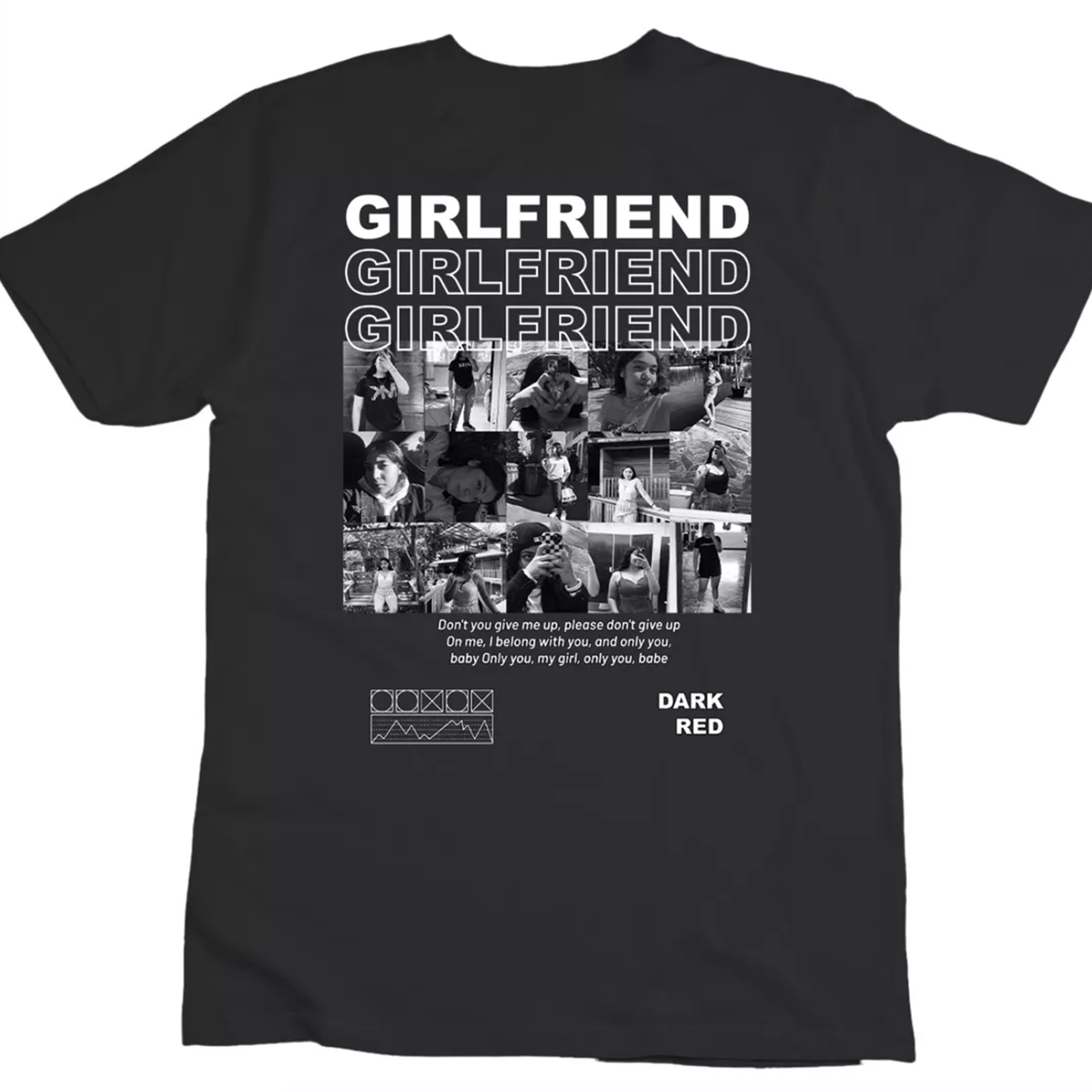 Playera Personalizada Only You / Girlfriend Gazen