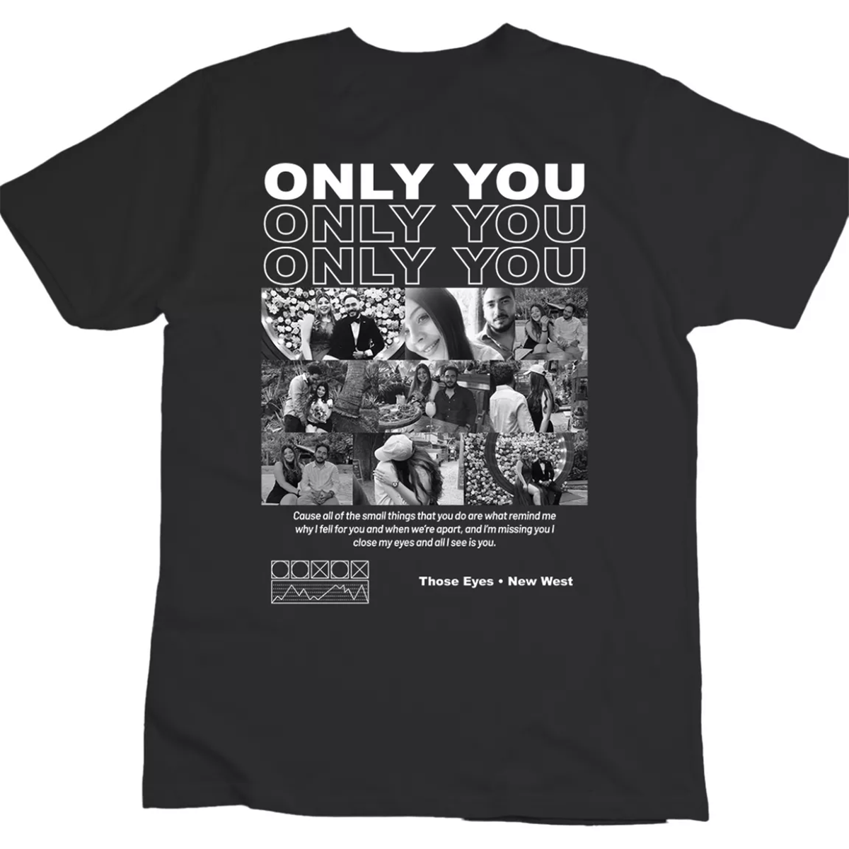 Playera Personalizada Only You / Girlfriend Gazen