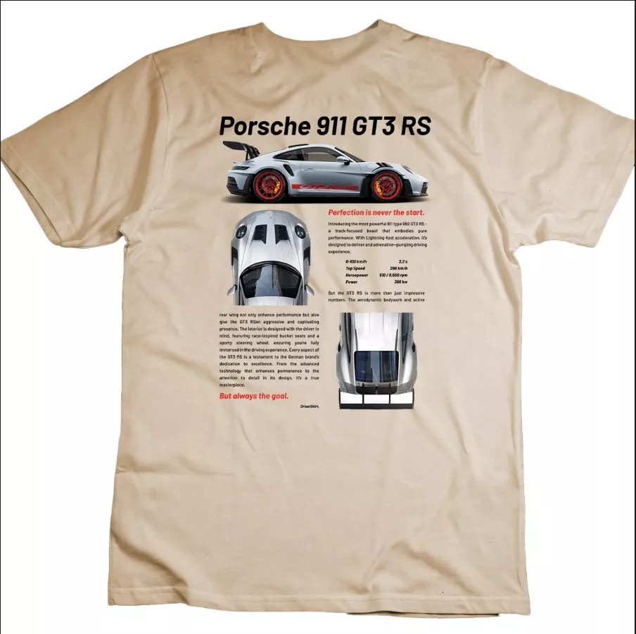 Playera Porsche 911 GT3 RS 01 Gazen - Gazen