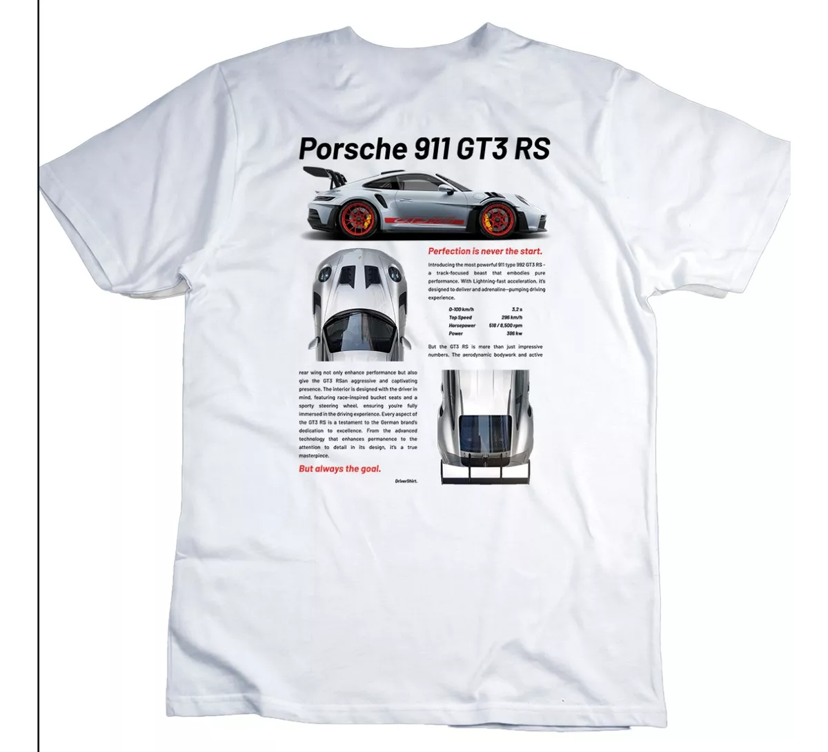 Playera Porsche 911 GT3 RS 01 Gazen - Gazen