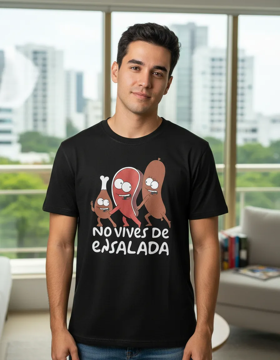 Playera No Vives de Ensalada