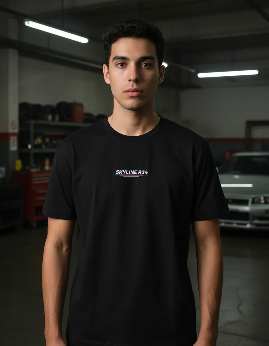 Playera Skyline R34 Fast & Furios Gazen