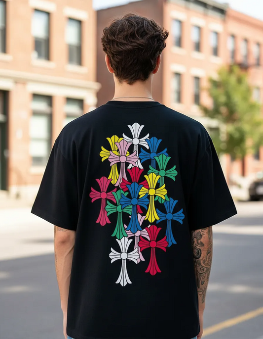 Playera Chrome Hearts cruces | Gazen