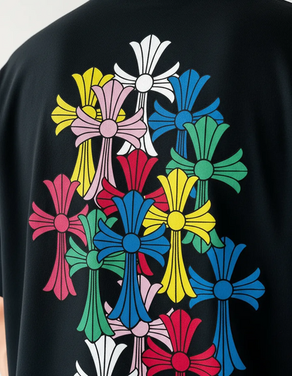 Playera Chrome Hearts cruces | Gazen