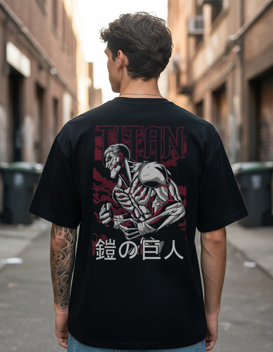 Playera de Titan Acorazado Yoroi no Kyojin | Anime