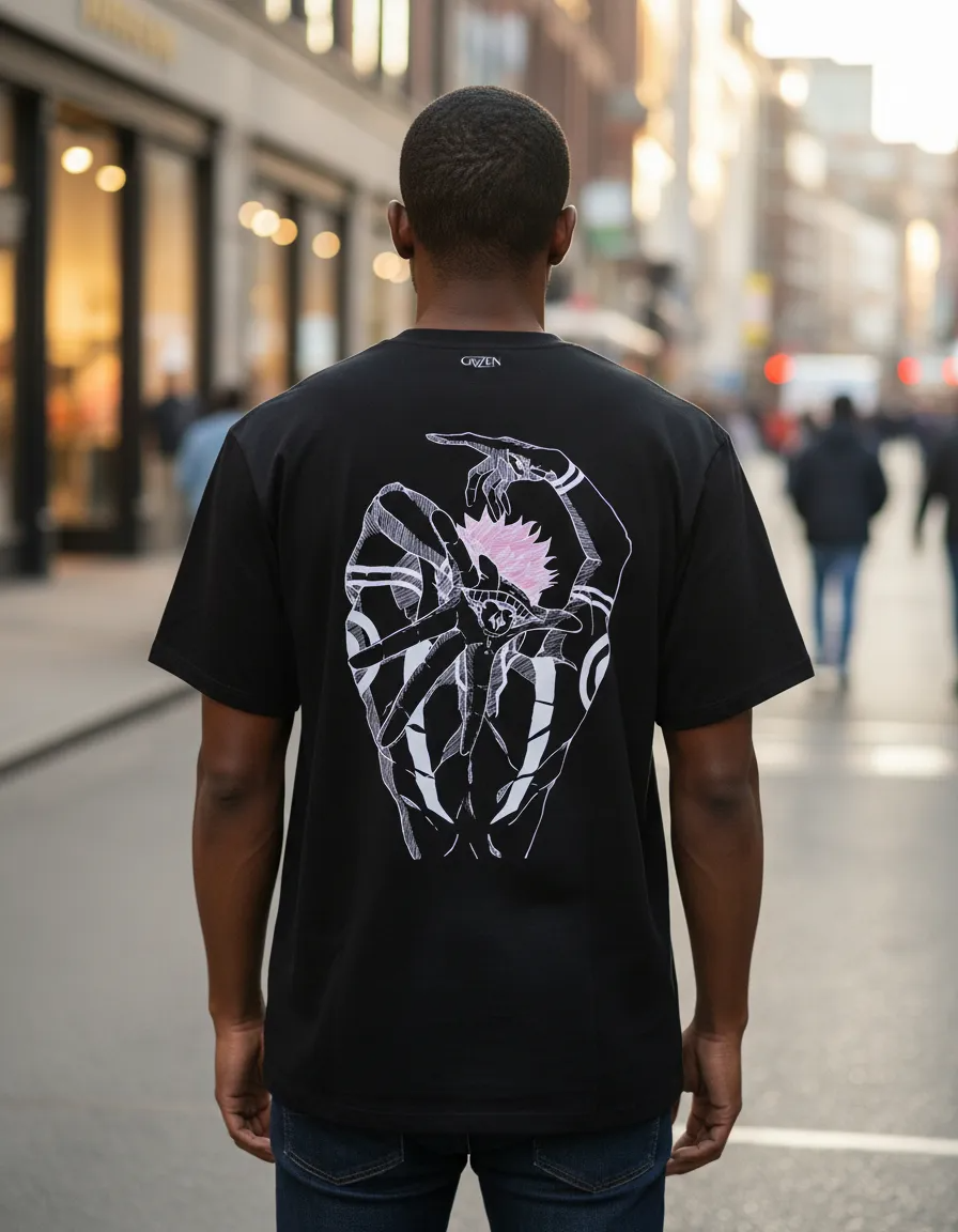 Playera Jujutsu Kaisen Itadori Gazen