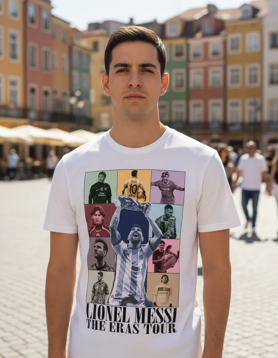 Playera Leo Messi GOAT The Eras Tour