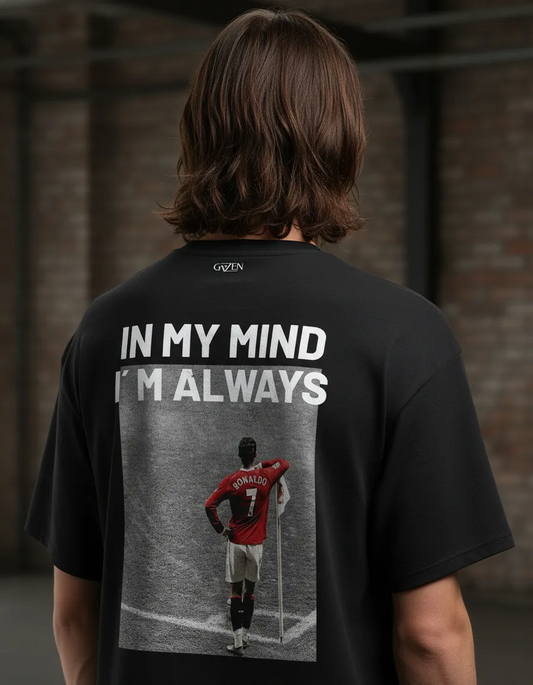 Playera Ronaldo CR7 "In my mind I´m always" Gazen