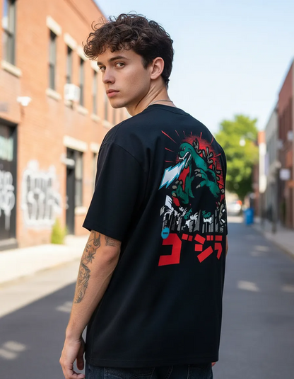 Playera De Godzilla Kaiju | Arte Pop | Anime